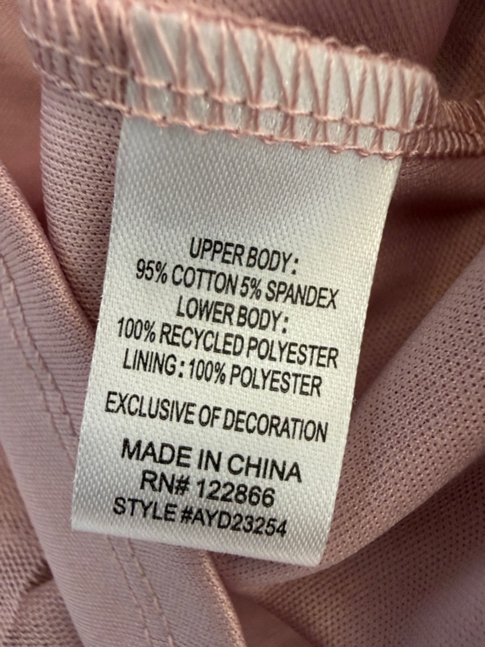 NWT Zhenzi Girls Light Mauve Lace Bodice Spaghetti Strap Dress Size Medium (8) - Picture 9 of 10